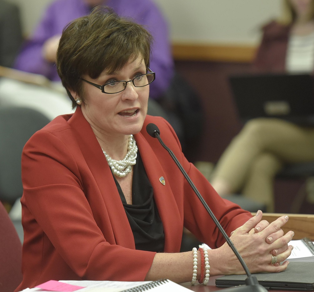 Missouri Department of Corrections Director Ann Precythe (photo; Tim Bommel, Missouri House Communications)